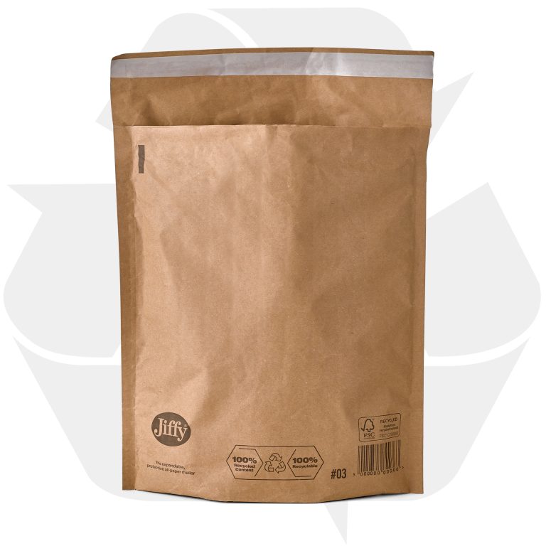 Expandierende Papierpolstertasche